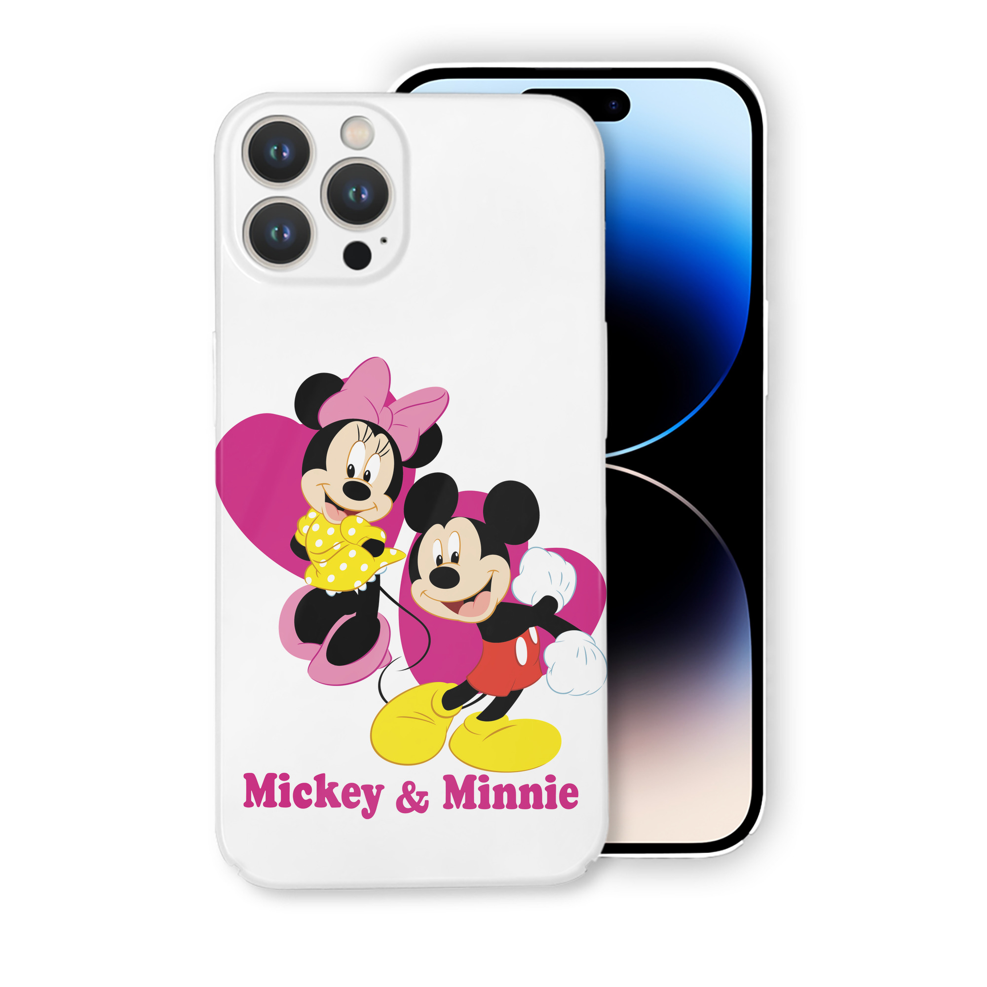 （画像用） ミッキーマウス Mickey Mouse 【iPhone 14シリーズ対応】ハードケース